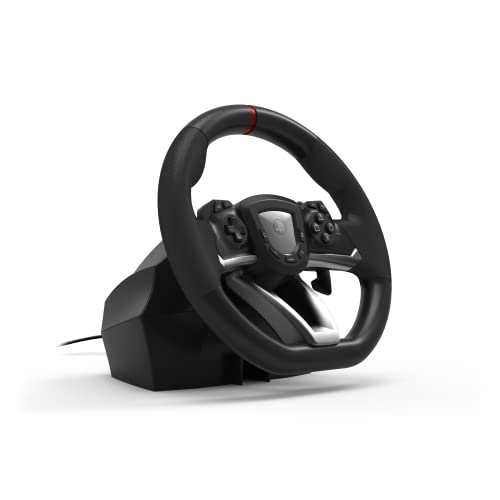 HORI Racing Wheel Apex for Playstation 5, PlayStation 4 and PC - Officially Licensed by Sony - Compatible with Gran Turismo 7