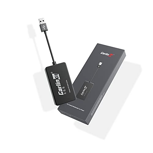 CarlinKit CarPlay Dongle for Car with Android Head Unit System 4.4.0+,New Upgrade Version,Built-in APK App,Support Wired/Wireless CarPlay,Wired/Wireless Android Auto,Online Upgrade etc.