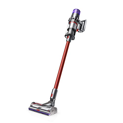 (Renewed) Dyson V11 Animal + Cordless Stick Vacuum Cleaner I Pet Hair Clean I 14 Cyclones I Fade-Free Power I Battery Operated I Whole-Machine Filtration I Wall Mounted I Red + USB-C Adapter