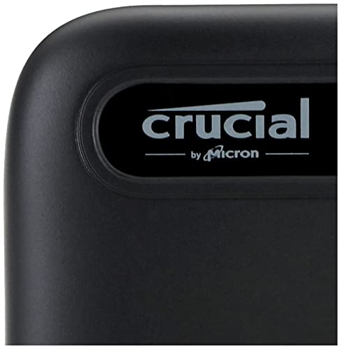 Crucial X6 4TB Portable SSD – Up to 800MB/s – USB 3.2 – External Solid State Drive, USB-C - CT4000X6SSD9