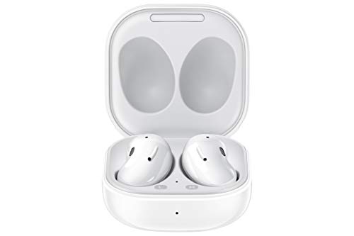 Samsung Galaxy Buds Live, True Wireless Earbuds W/Active Noise Cancelling (Wireless Charging Case Included), Mystic White (US Version)