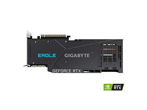 Gigabyte GeForce RTX 3090 EAGLE OC 24G Graphics Card, 3x WINDFORCE Fans, 24GB 384-bit GDDR6X, GV-N3090EAGLE OC-24GD Video Card