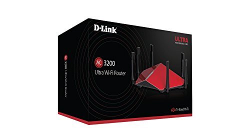 D-Link AC3200 Ultra Tri-Band Wi-Fi Router With 6 High Performance Beamforming Antennas (DIR-890L/R) (Discontinued by Manufacturer)