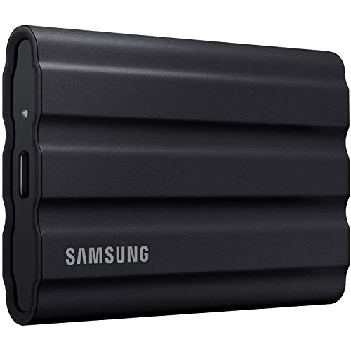 Samsung MU-PE2T0S/AM T7 Shield Portable Solid State Drive 2TB 2022 Black - (2-Pack)