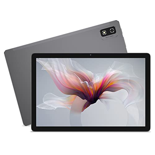 Tablet 10.1 Inch Blackview Tab 12 Android Tablets 1920x1200 Display 4GB RAM 64GB ROM Octa-Core Processor 6580mAh Battery 13MP Rear Camera Wi-Fi Android 11 Tablet (Gray)