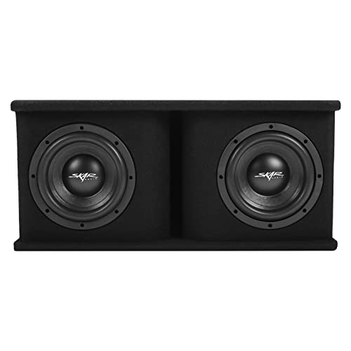 Skar Audio Dual 8" 1400W Loaded SDR Series Vented Subwoofer Enclosure | SDR-2X8D4