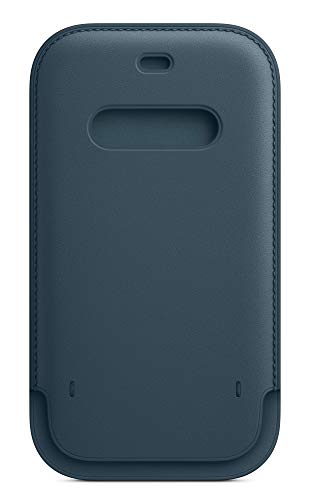 Apple iPhone 12 and 12 Pro Leather Sleeve with MagSafe - Baltic Blue - AOP3 EVERY THING TECH 