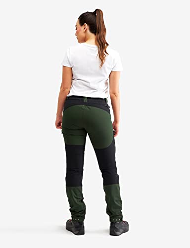 RevolutionRace Women’s GP Pro Pants, Durable and Ventilated Pants for All Outdoor Activities, Forest Green, M