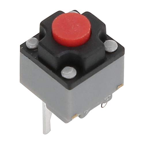 20Pcs 6x6x7.3mm Tactile Push Button Micro Switch Waterproof Momentary Tact Switch for Home Appliance, Security Equipment, Toy, Electronic Products