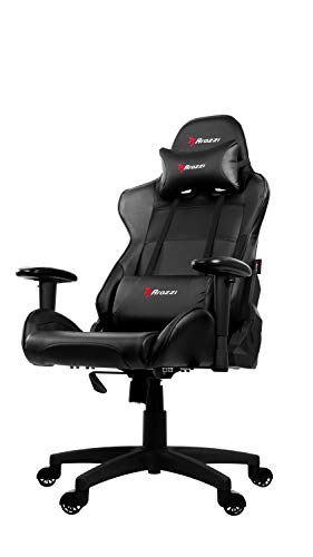 Arozzi - Verona V2 Ergonomic Computer Gaming/Office Chair with High Backrest, Recliner, Swivel, Tilt, Rocker, Adjustable Height and Adjustable Lumbar and Neck Support - Black