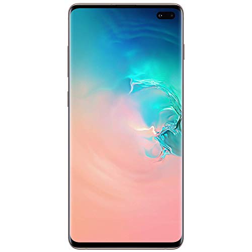 Samsung Galaxy S10+ G975F 512GB Unlocked GSM LTE Phone with Triple 12MP+12MP+16MP Rear Camera (International Variant/US Compatible LTE) - Ceramic White