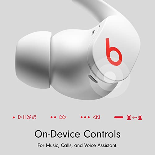 Beats Fit Pro - True Wireless Noise Cancelling Earbuds with $25 Amazon Gift Card - Apple H1 Headphone Chip, Compatible with Apple & Android, Class 1 Bluetooth®, Built-in Microphone - White