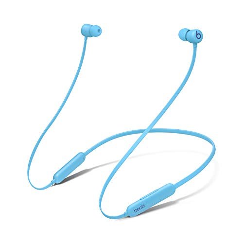 Beats Flex Wireless Earbuds – Apple W1 Headphone Chip, Magnetic Earphones, Class 1 Bluetooth, 12 Hours of Listening Time, Built-in Microphone - Blue