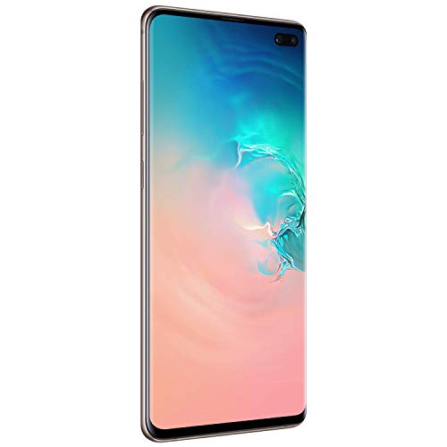 Samsung Galaxy S10+ G975F 512GB Unlocked GSM LTE Phone with Triple 12MP+12MP+16MP Rear Camera (International Variant/US Compatible LTE) - Ceramic White