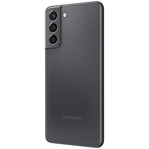 Samsung Galaxy S21 5G (128GB, 8GB) 6.2" AMOLED 120Hz, Snapdragon 888, Global 5G Volte Fully Unlocked (AT&T, Verizon, T-Mobile, Global) G991U1 (w/ 25W Charge Cube & Fast Wireless Charger, Gray)