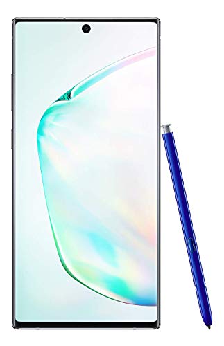 Samsung Galaxy Note 10+ Factory Unlocked Cell Phone with 256 GB (U.S. Warranty), Aura Glow (Silver) Note10+