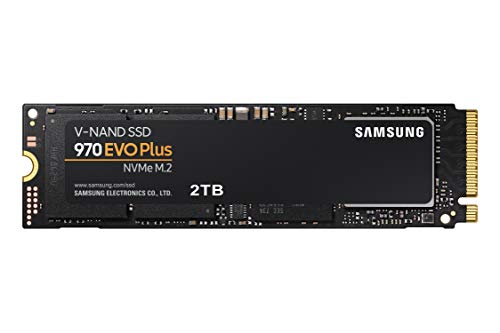 SAMSUNG 970 EVO Plus SSD 2TB - M.2 NVMe Interface Internal Solid State Drive with V-NAND Technology (MZ-V7S2T0B/AM)