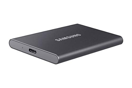 Samsung T7 Portable SSD - 1 TB - USB 3.2 Gen.2 Externe SSD Titan Gray (MU-PC1T0T/WW)