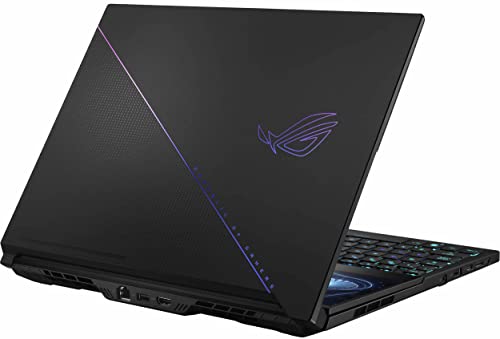 ASUS ROG Zephyrus Duo 16 Gaming & Entertainment Laptop (AMD Ryzen 9 6900HX 8-Core, 32GB DDR5 4800MHz RAM, 2TB PCIe SSD, GeForce RTX 3070 Ti, 16.0" 165Hz Wide QXGA (2560x1600), Win 11 Pro) with Hub