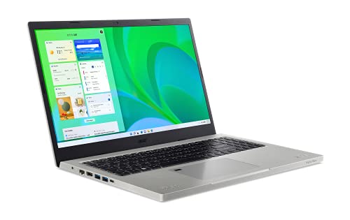 Acer Aspire Vero AV15-51-7617 Green PC | 15.6" FHD IPS 100% sRGB Display | 11th Gen Intel Core i7-1195G7 | Intel Iris Xe Graphics | 16GB DDR4 | 512GB NVMe SSD | Wi-Fi 6 | PCR Materials | Vero Sleeve