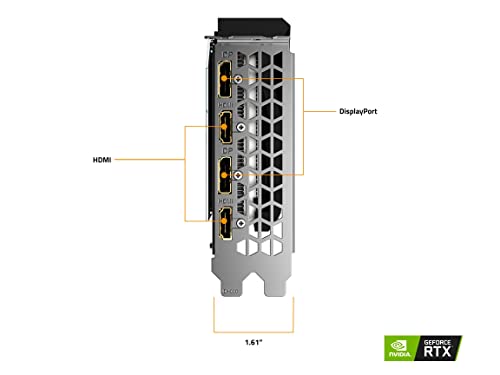 GIGABYTE GeForce RTX 3050 Gaming OC 8G Graphics Card, 3X WINDFORCE Fans, 8GB GDDR6 128-bit GDDR6, GV-N3050GAMING OC-8GD Video Card