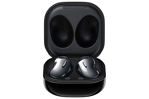 SAMSUNG Galaxy Buds Live True Wireless Earbuds US Version Active Noise Cancelling Wireless Charging Case Included, Mystic Black