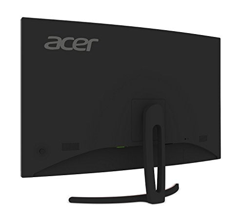 Acer ED323QUR Abidpx 31.5 Inches WQHD (2560 x 1440) Curved 1800R VA Gaming Monitor with AMD Radeon FREESYNC Technology - 4ms; 144Hz Refresh Rate; Display Port, HDMI Port & DVI Port, Black