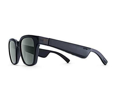 Bose Frames - Audio Sunglasses with Open Ear Headphones, Black, with Bluetooth Connectivity with a Gradient Blue Replacement Lens