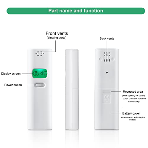 Bad Breath Tester Odor Detector Portable Breathe Bad Detector Health Care Gadgets Breath Odor Analyzer Tools for Portable Use