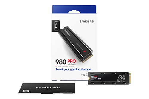 SSD M.2 1TB Samsung 980 PRO Heatsink NVMe PCIe 4.0