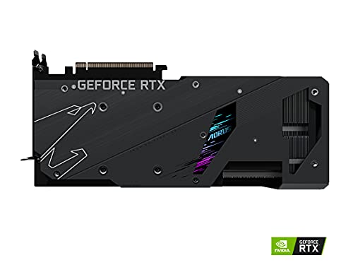 GIGABYTE AORUS GeForce RTX 3080 Ti Xtreme 10G Graphics Card, Max Covered Cooling, 12GB 384-bit GDDR6X, GV-N308TAORUS X-12GD Video Card