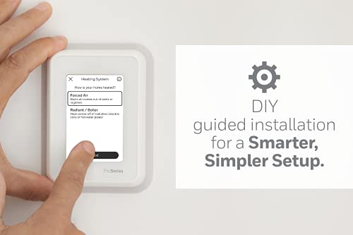 Honeywell Home T9 WiFi Smart Thermostat with 1 Smart Room Sensor, Touchscreen Display, Alexa and Google Assist