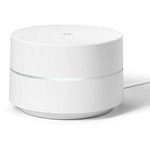 Google WiFi System, 1-Pack - Router Replacement for Whole Home Coverage - NLS-1304-25,white