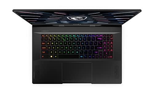 MSI Stealth GS77-17 Gaming Laptop (Intel i7-12700H 14-Core, 32GB DDR5 4800MHz RAM, 1TB SSD, RTX 3070 Ti, 17.3" 240Hz 2K Quad HD (2560x1440), Fingerprint, WiFi, Bluetooth, Win 11 Pro) with Hub