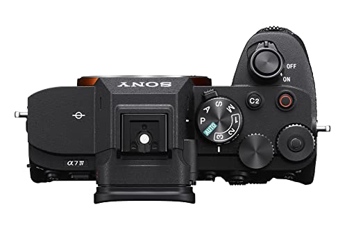 Sony Alpha 7 IV Full-frame Mirrorless Interchangeable Lens Camera,Body Only , Black