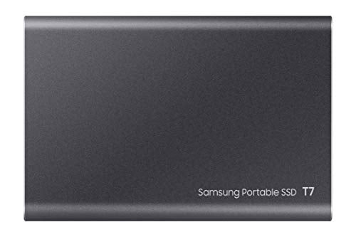 Samsung T7 Portable SSD - 1 TB - USB 3.2 Gen.2 Externe SSD Titan Gray (MU-PC1T0T/WW)