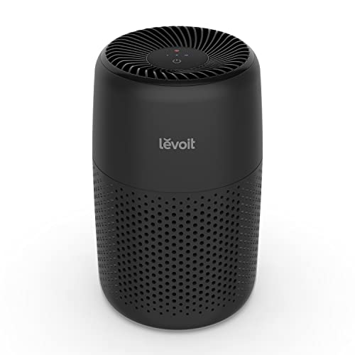 LEVOIT Air Purifiers for Home Large Room, 1005 sq.ft, Black & Air Purifiers for Bedroom Home, HEPA Freshener Filter Small Room Cleaner with Fragrance Sponge, Black