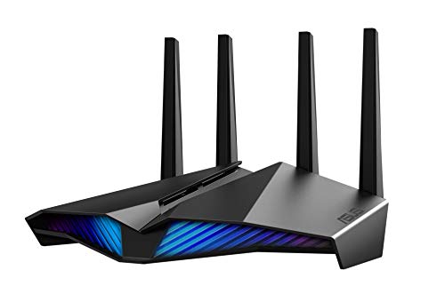 ASUS AX5400 WiFi 6 Gaming Router (RT-AX82U) & AX1800 WiFi 6 Router (RT-AX55) - Dual Band Gigabit Wireless Router, Speed & Value, Gaming & Streaming, AiMesh Compatible