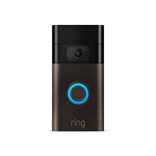 Ring Video Doorbell – 2020 release – 1080p HD video, improved motion detection, easy installation – Venetian Bronze