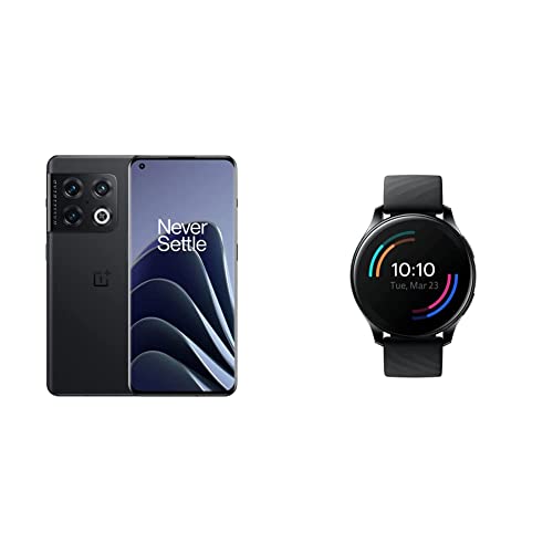 OnePlus 10 Pro | 5G Android Smartphone | 8GB+128GB | U.S. Unlocked +ONEPLUS Watch | Midnight Black | 4GB