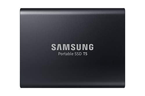 SAMSUNG T5 Portable SSD 1TB - Up to 540MB/s - USB 3.1 External Solid State Drive, Black (MU-PA1T0B/AM)