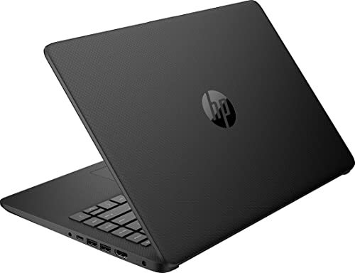 2022 Newest HP Premium 14-inch HD Laptop| Intel Celeron N4020 to 2.8GHz 8GB RAM 128GB(64GB SSD+ 64GB Card)| Webcam Bluetooth HDMI USB-C Wi-Fi| Win 11 S with 1 Year MS 365| LIONEYE Bundle| Black