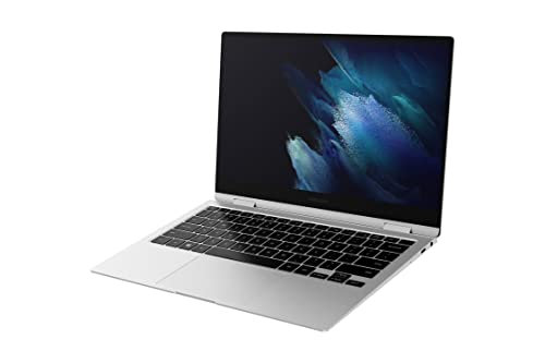 SAMSUNG Galaxy Book Pro 360 5G Intel Laptop Computer 13.3" AMOLED Screen Intel Core i5 Processor 8GB Memory 256GB SSD Long-Lasting Battery, Mystic Silver (Renewed)