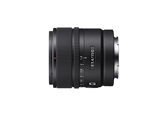 Sony E 15mm F1.4 G APS-C Large-Aperture Wide-Angle G Lens