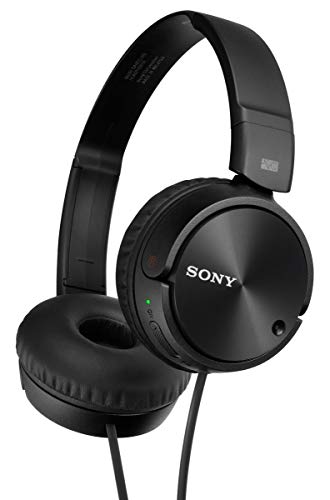 Sony MDRZX110NC Noise Cancelling Headphones, Black