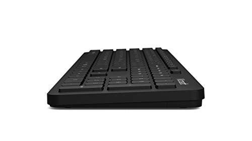 Microsoft Bluetooth Desktop - Matte Black. Slim, Compact, Wireless Bluetooth Keyboard and Mouse Combo. Extra - Long Battery Life. Works with Bluetooth Enbaled PCs/Mac