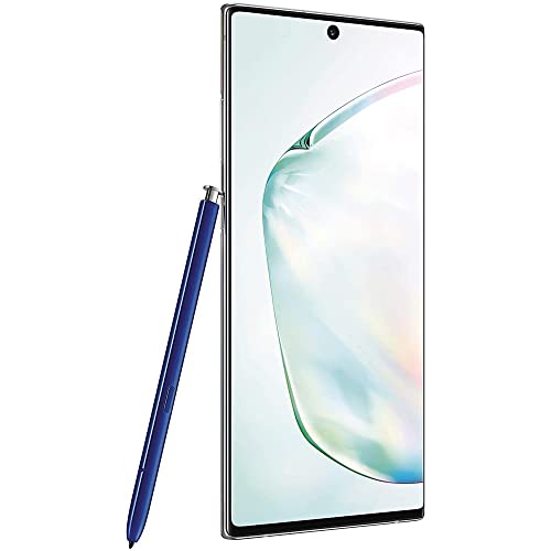 Samsung Galaxy Note 10+ Plus (256GB, 12GB) 6.8" QHD+ AMOLED, Snapdragon 855, 4300mAh Battery, 4G LTE Fully Unlocked (T-Mobile, Verizon, Global) N975U1 (w/Fast Wireless Charger, Aura Glow)