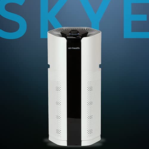 Air Health SKYE Air Purifier| Large Room up to 3,200 Sq Ft| UV Lamp| H13-HEPA, Carbon & PCO| Smart WIFI| Auto Mode| Quiet| Removes 99.97% of Particles, Smoke, Mold, Pet Allergies, Dust, Odors & More