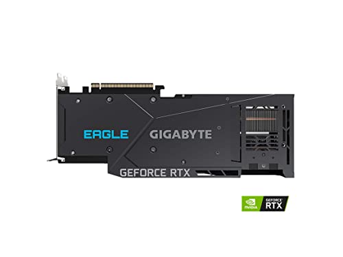 GIGABYTE GeForce RTX 3080 Eagle 12G Graphics Card, 3X WINDFORCE Fans, 12GB 384-bit GDDR6X, GV-N3080EAGLE-12GD Video Card