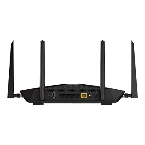 Nighthawk 6-Stream AX5400 WiFi 6 Router RAX50 Dual Band Wireless Speed (Up to 5.4 Gbps) | 2,500 sq. ft. Coverage